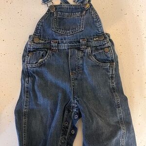 Old Navy Blue Denim Overalls